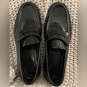 H&M Classic Black Loafers